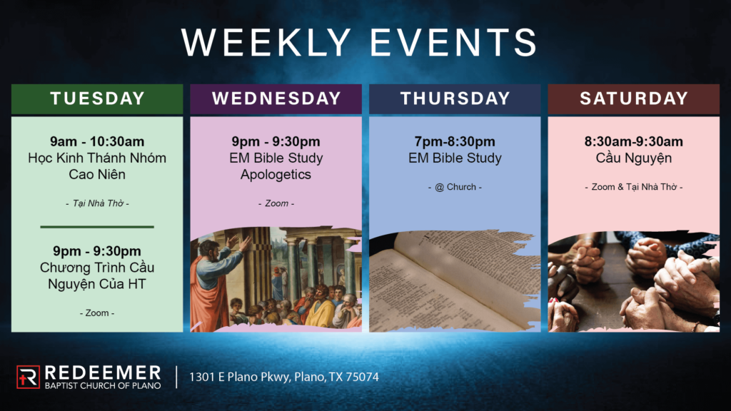 Weekly Events